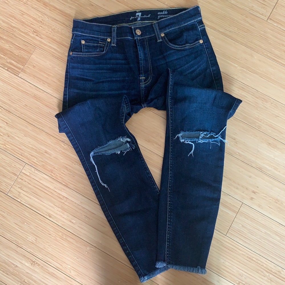 7 for all mankind ankle gwenevere jeans